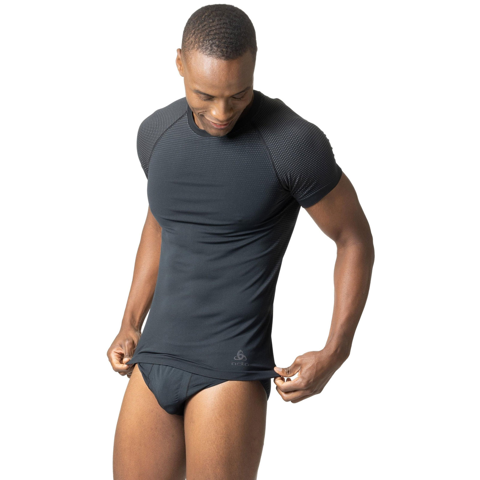 Odlo Herren Schwarz Funktionsunterwäsche Performance Light Eco, Gr. S - Bild 3