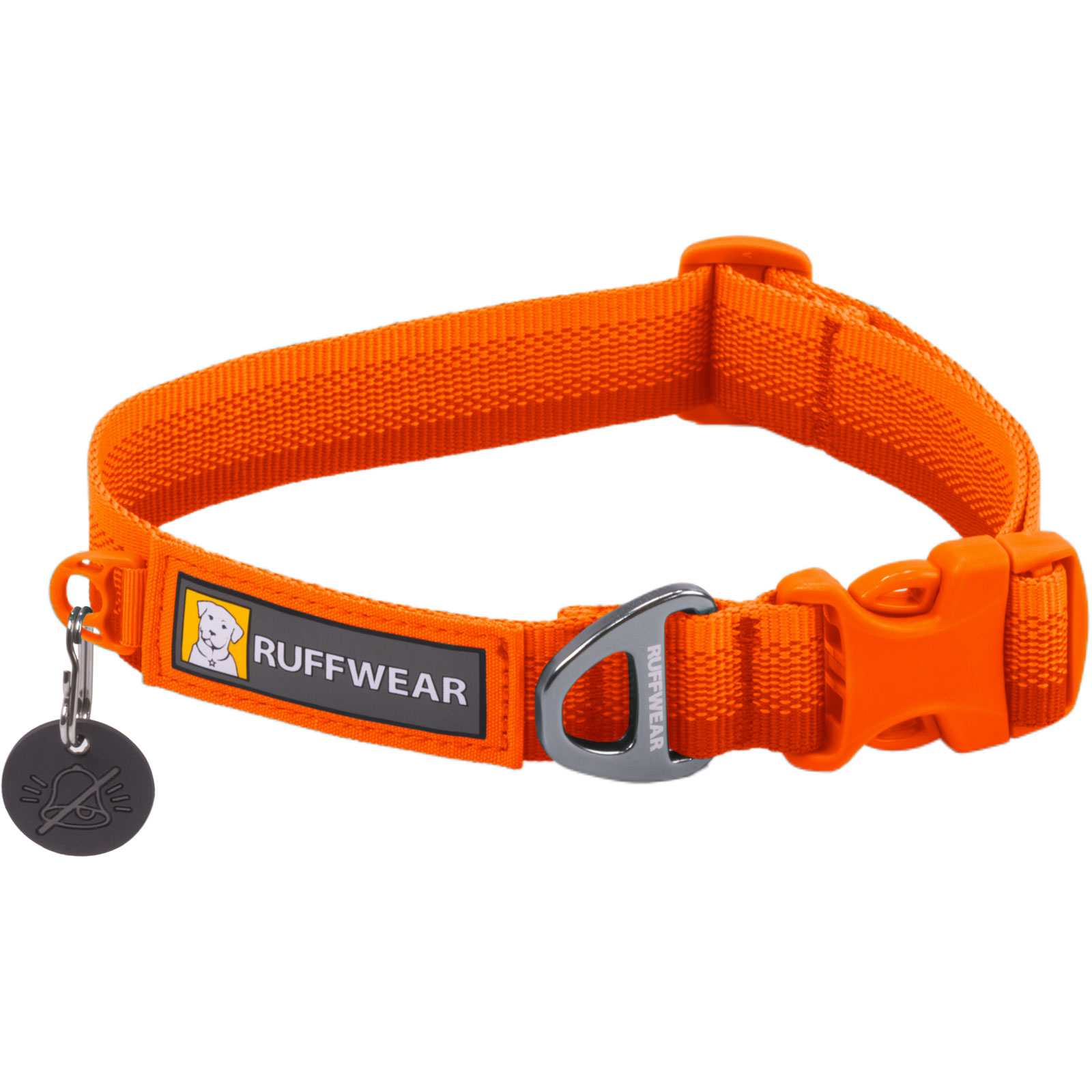 Ruffwear Front Range Halsband, Blaze Orange - Größe S: 28 - 36 cm Halsumfang, 20 mm breit - Image 2