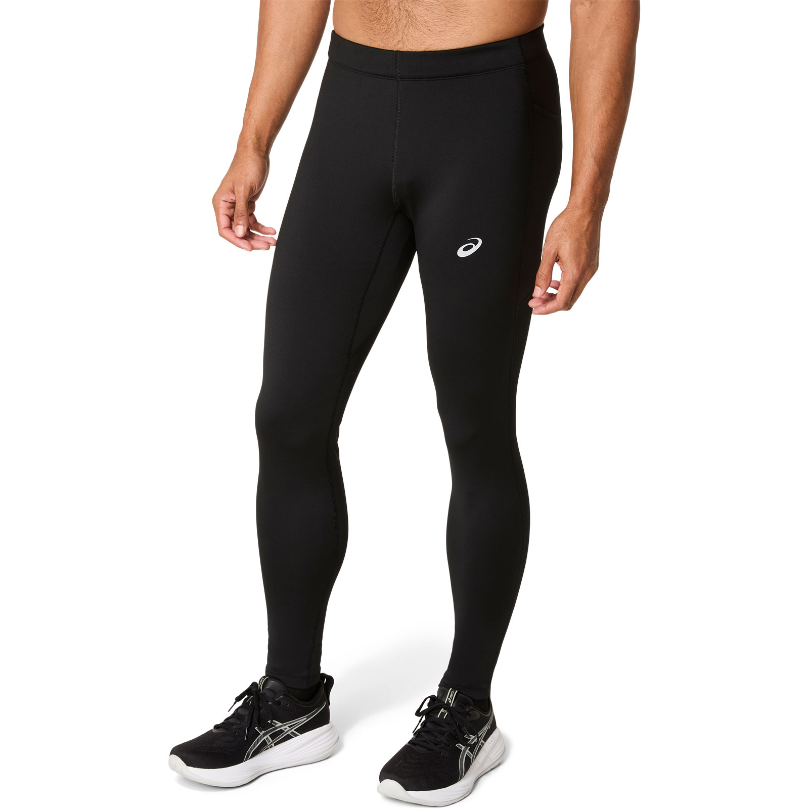Asics Herren Schwarz Lauftights "Core Winter Tight", Gr. S, N-Gr, (Performance ), Obermaterial: 91% Polyester, 9% Elasthan, Hosen, Wärmend,... - Bild 6