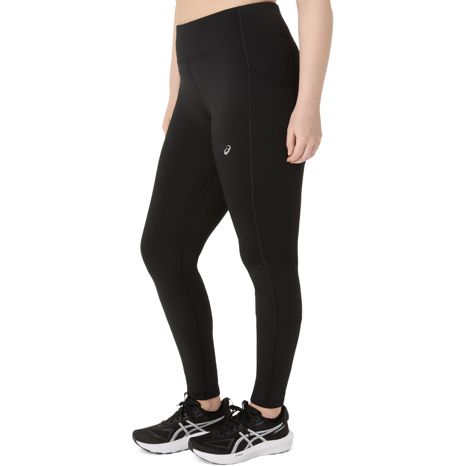Asics Damen Schwarz Core Winter Lauftights - Größe Mittel - Bild 6
