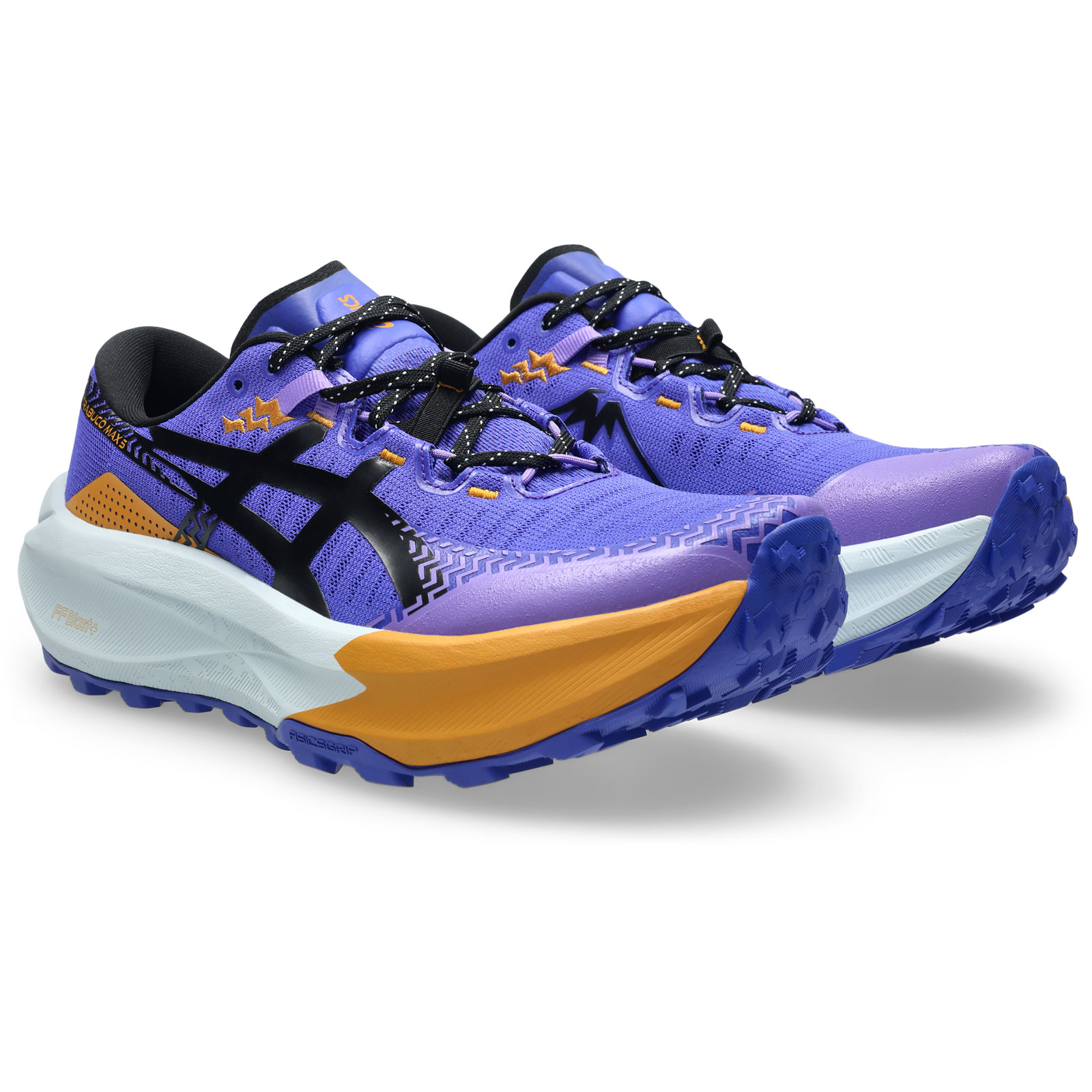 Asics Herren Blau Trabuco Max 5 Laufschuhe - Größe Größe 42 1/2 - Bild 2