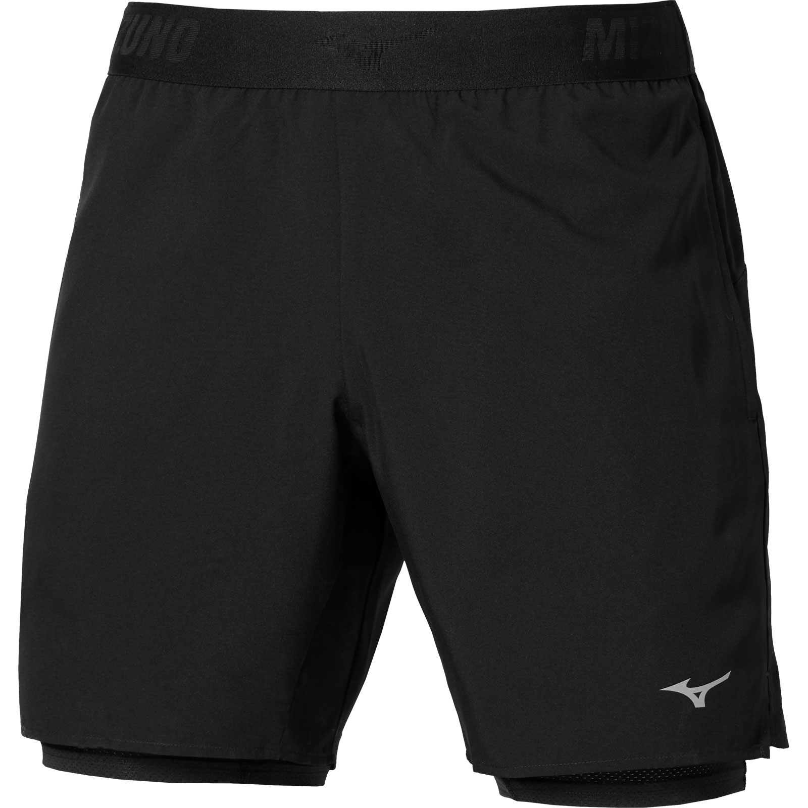 Mizuno Noir 2In1 Shorts Core 5.5 Inches - Bild 2