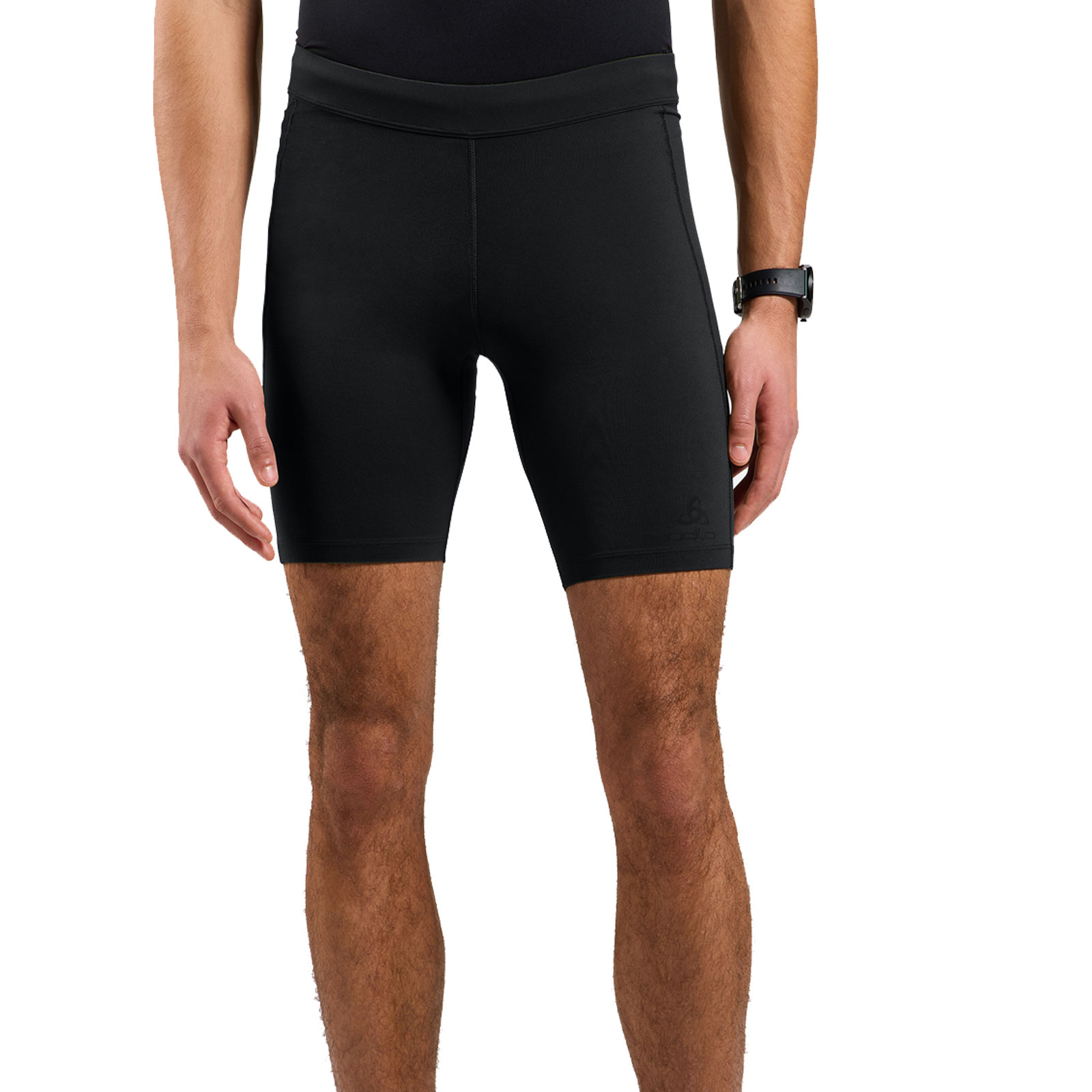 Odlo Herren Schwarz Essential Kurze Tights Für - Training, Running - S - Bild 4