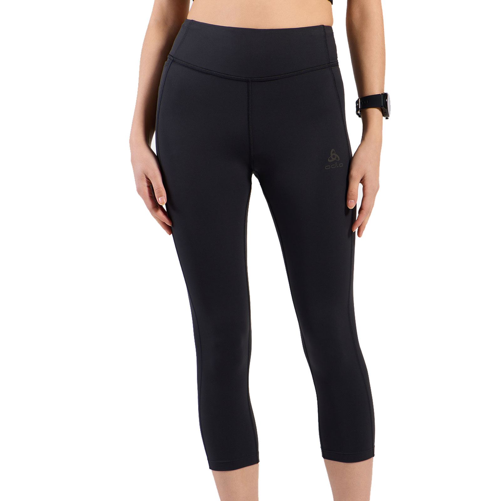 Odlo Damen Schwarz Tights Halblg. Da Essential, Größe M In - Image 5