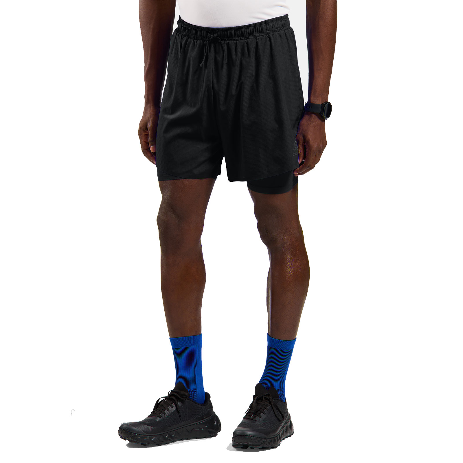 Odlo, Herren, Shorts, Zeroweight 5 Inch, Schwarz, (M) - Bild 3