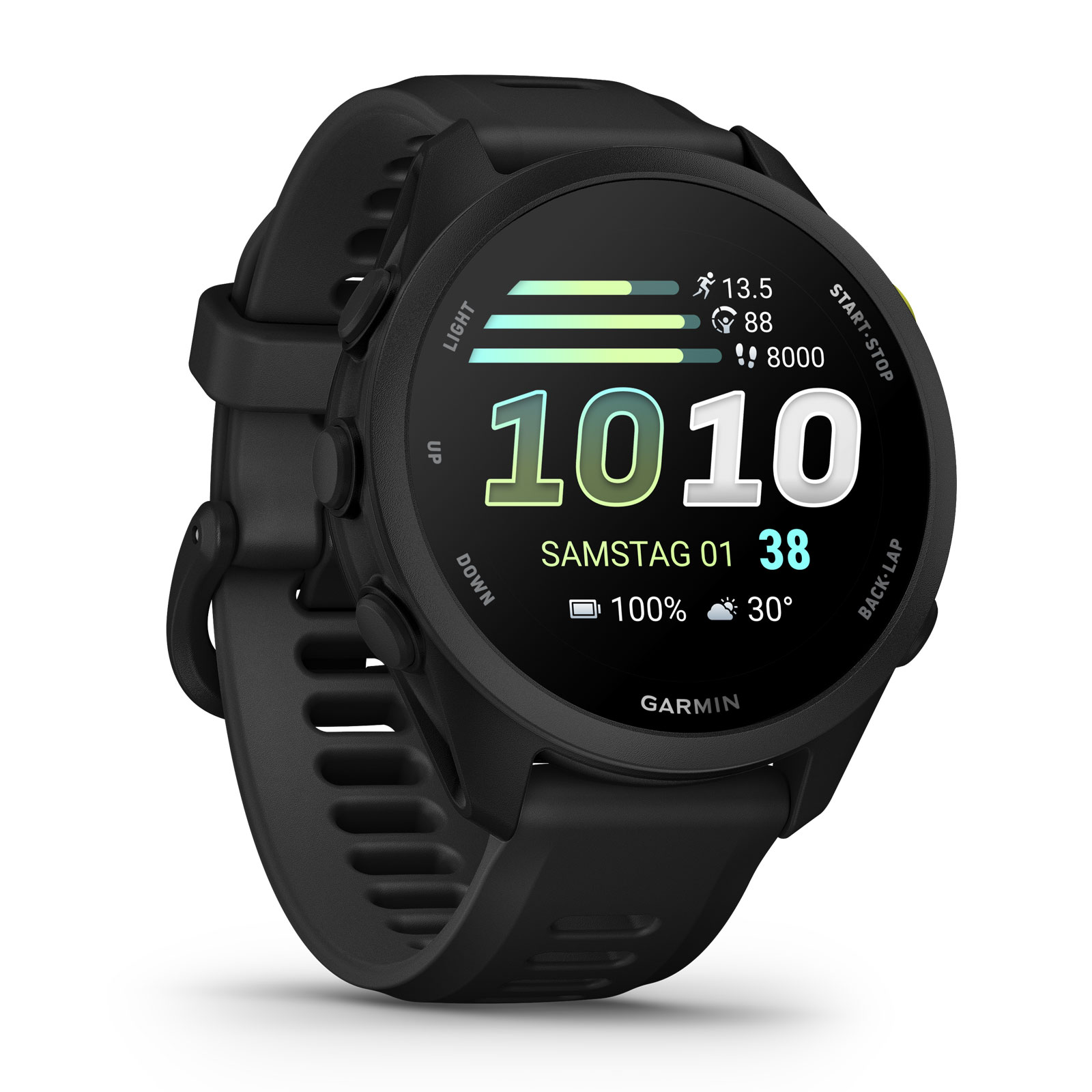 Garmin Unisex Schwarz Forerunner 70 Sportuhr - Größe Einheitsgröße - Image 8